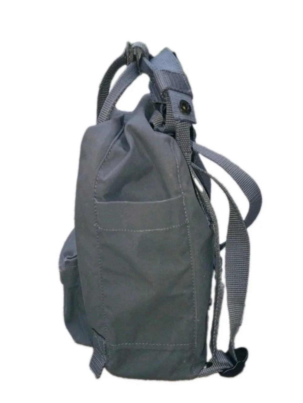 Fjallraven Kanken Mini Backpack Gray W/ Seat Pad